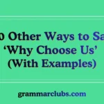 Other Ways to Say ‘Why Choose Us’ (With Examples)