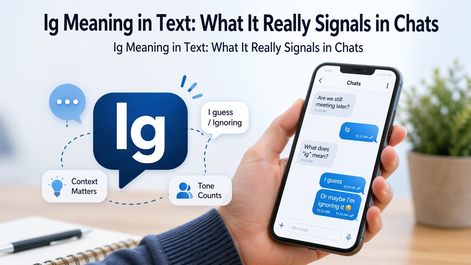 Ig Meaning in Text: What It Really Signals in Chats
