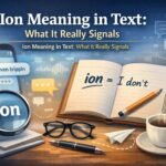 Ion Meaning in Text: What It Really Signals