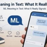 ML Meaning in Text: What It Really Signals