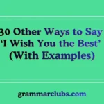 Other Ways to Say ‘I Wish You the Best’ (With Examples)