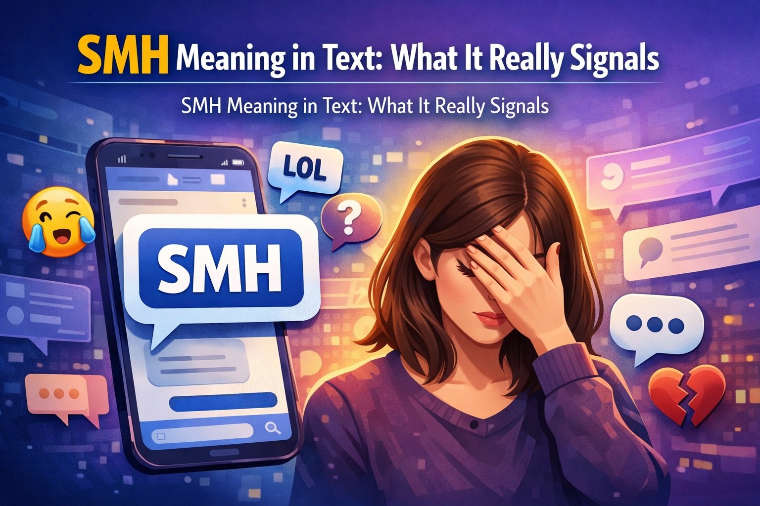 SMH Meaning in Text: What It Really Signals
