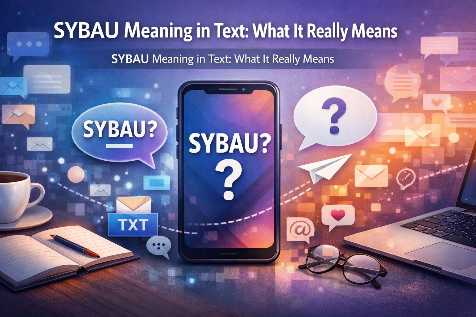 SYBAU Meaning in Text: What It Really Means