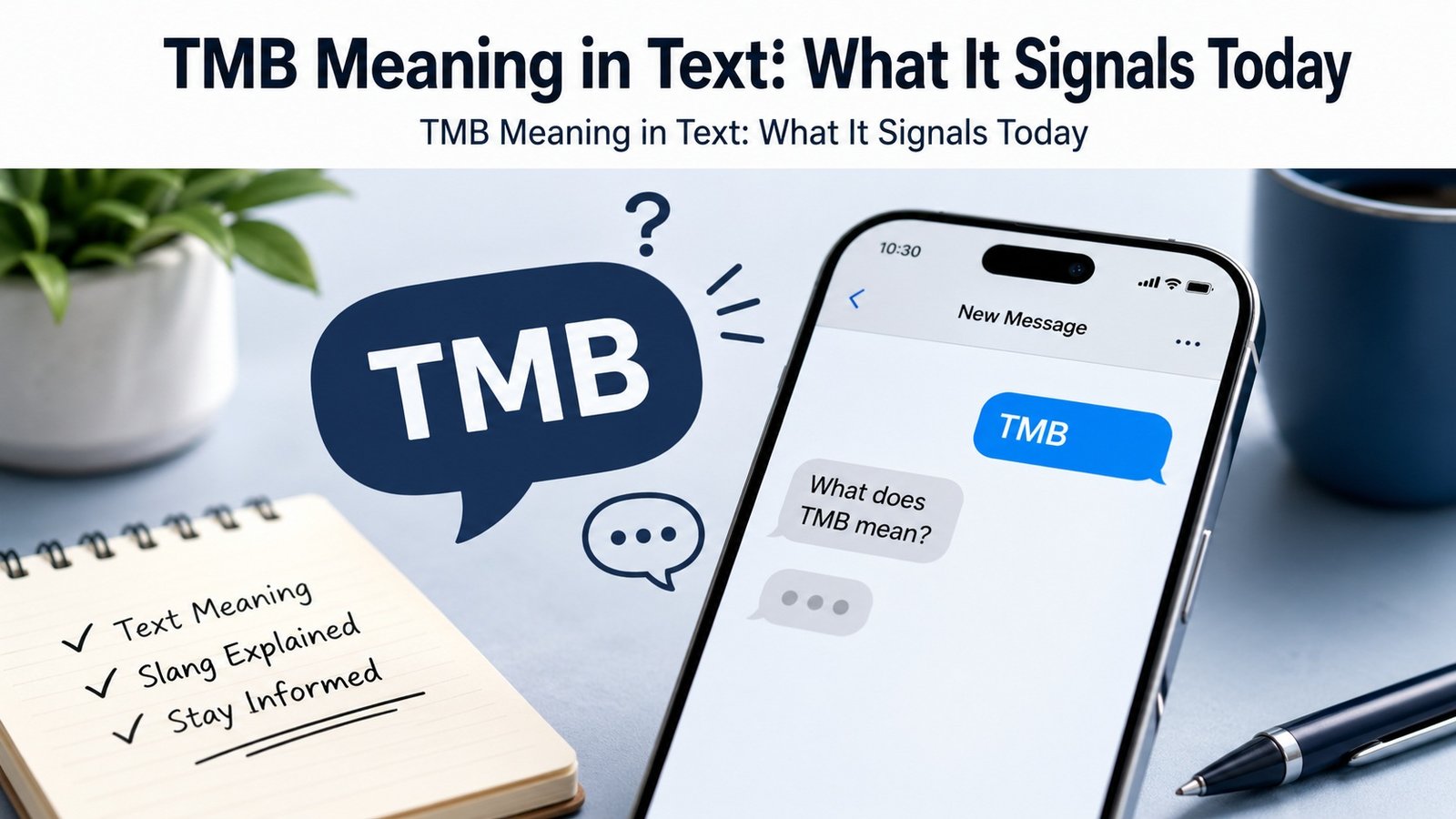 TMB Meaning in Text: What It Signals Today