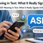 ASF Meaning in Text: What It Really Signals Online