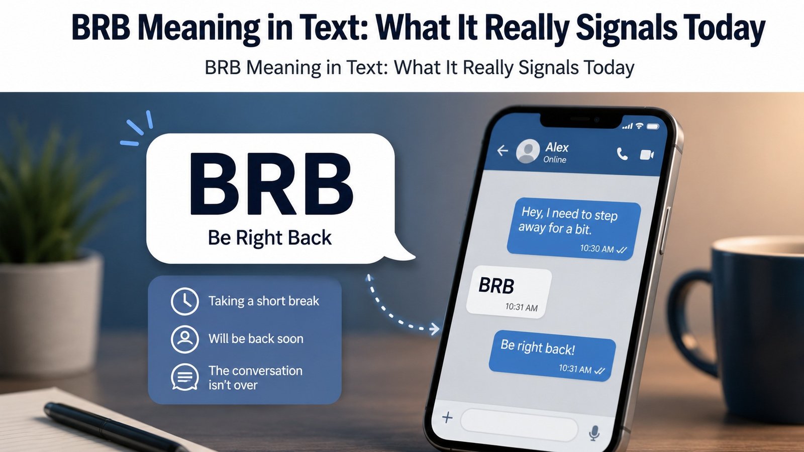 BRB Meaning in Text: What It Really Signals Today