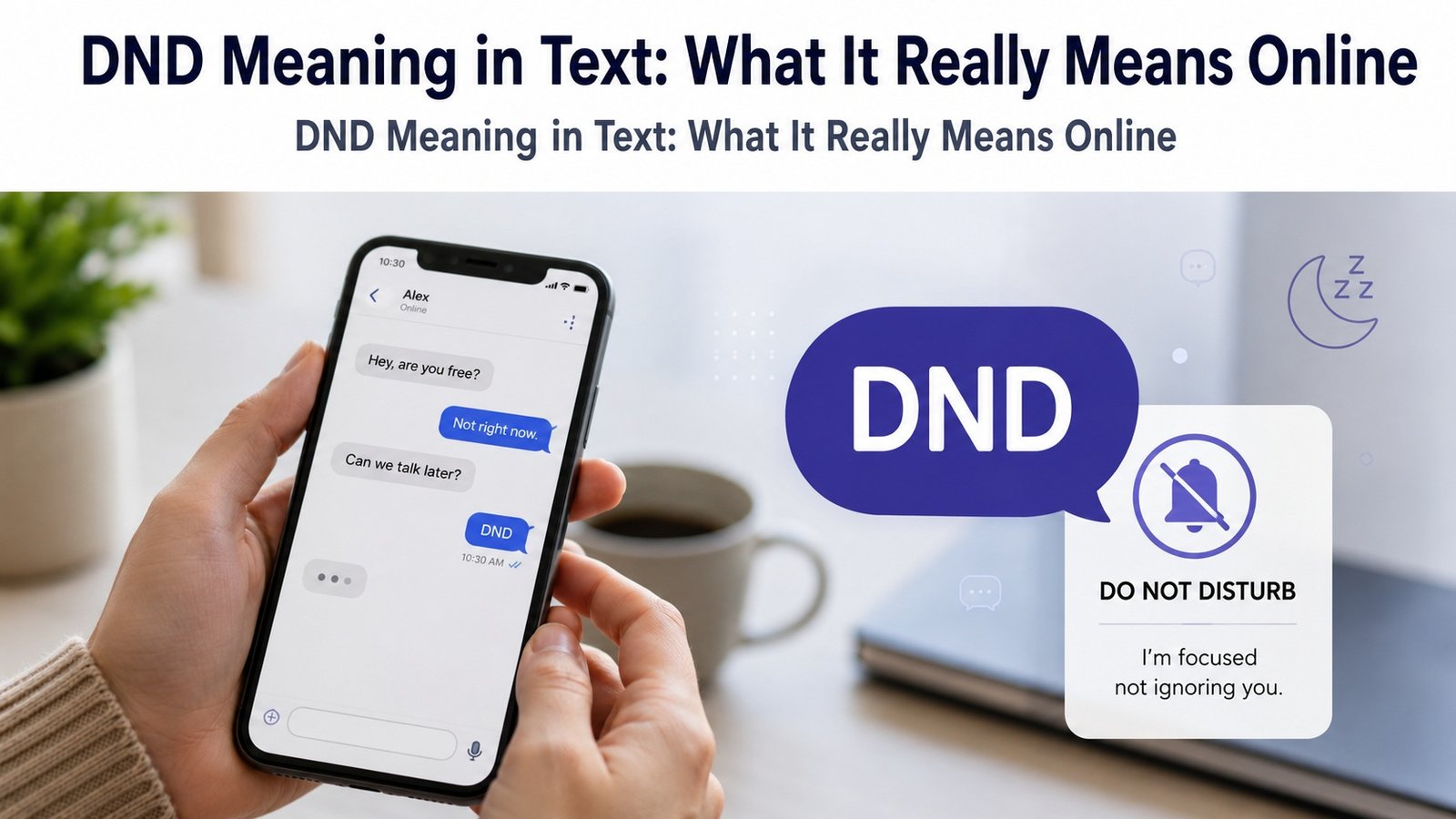 DND Meaning in Text: What It Really Means Online