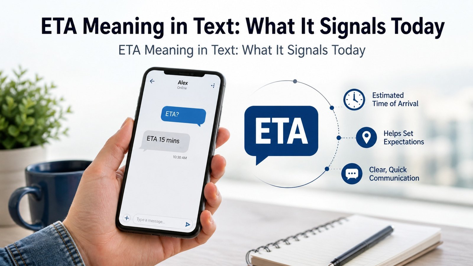 ETA Meaning in Text: What It Signals Today