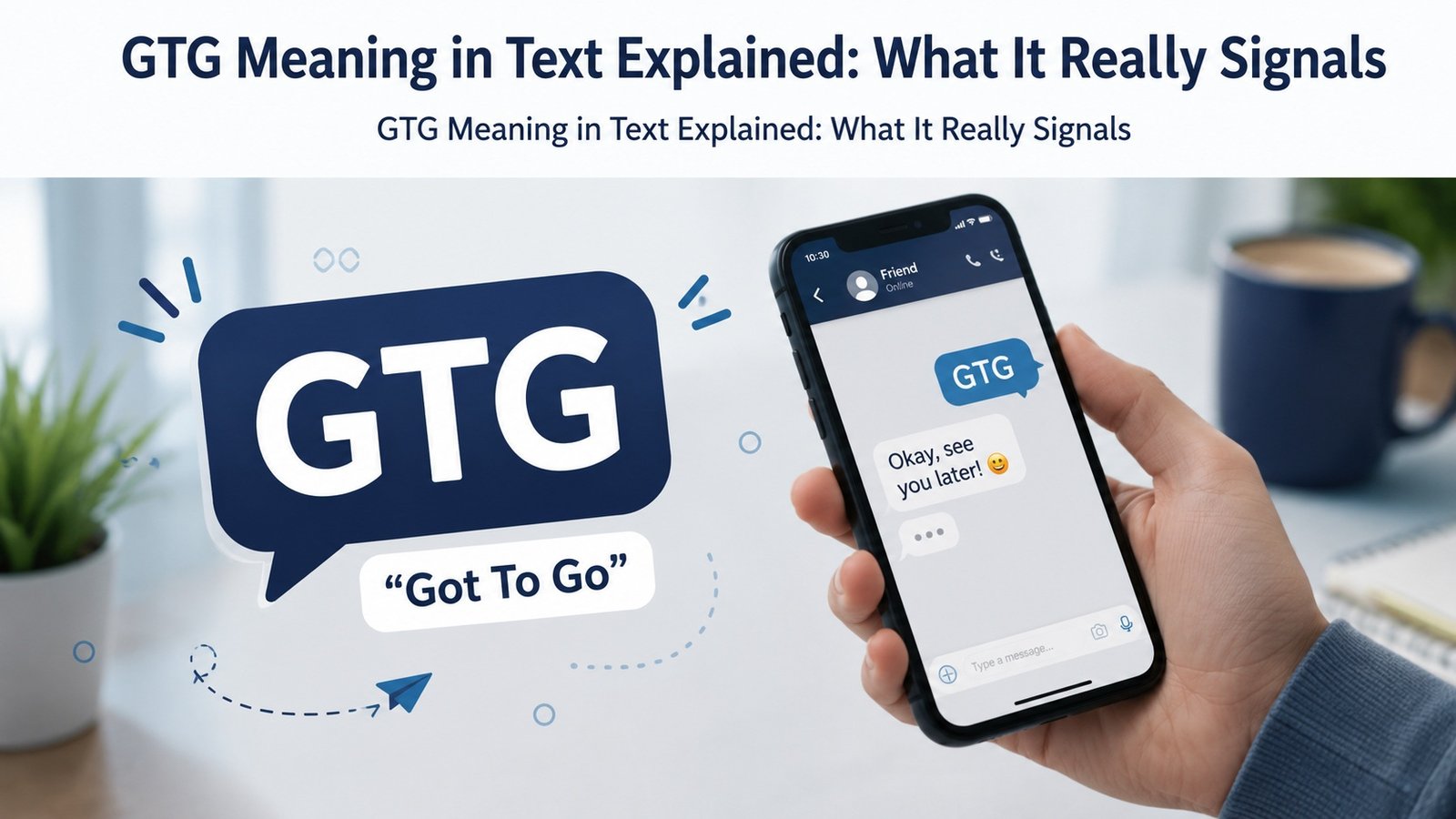 GTG Meaning in Text Explained: What It Really Signals
