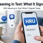 HRU Meaning in Text: What It Signals Today