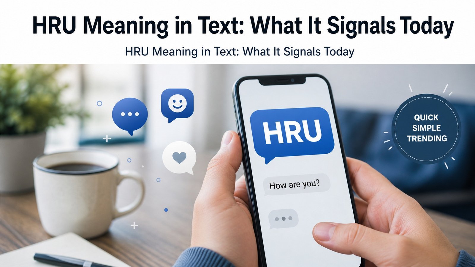 HRU Meaning in Text: What It Signals Today