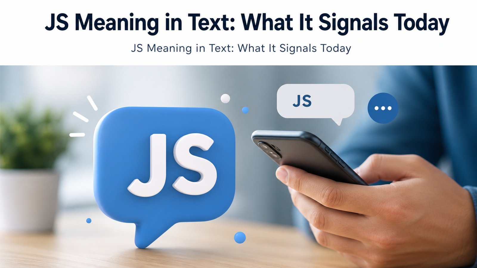 JS Meaning in Text: What It Signals Today