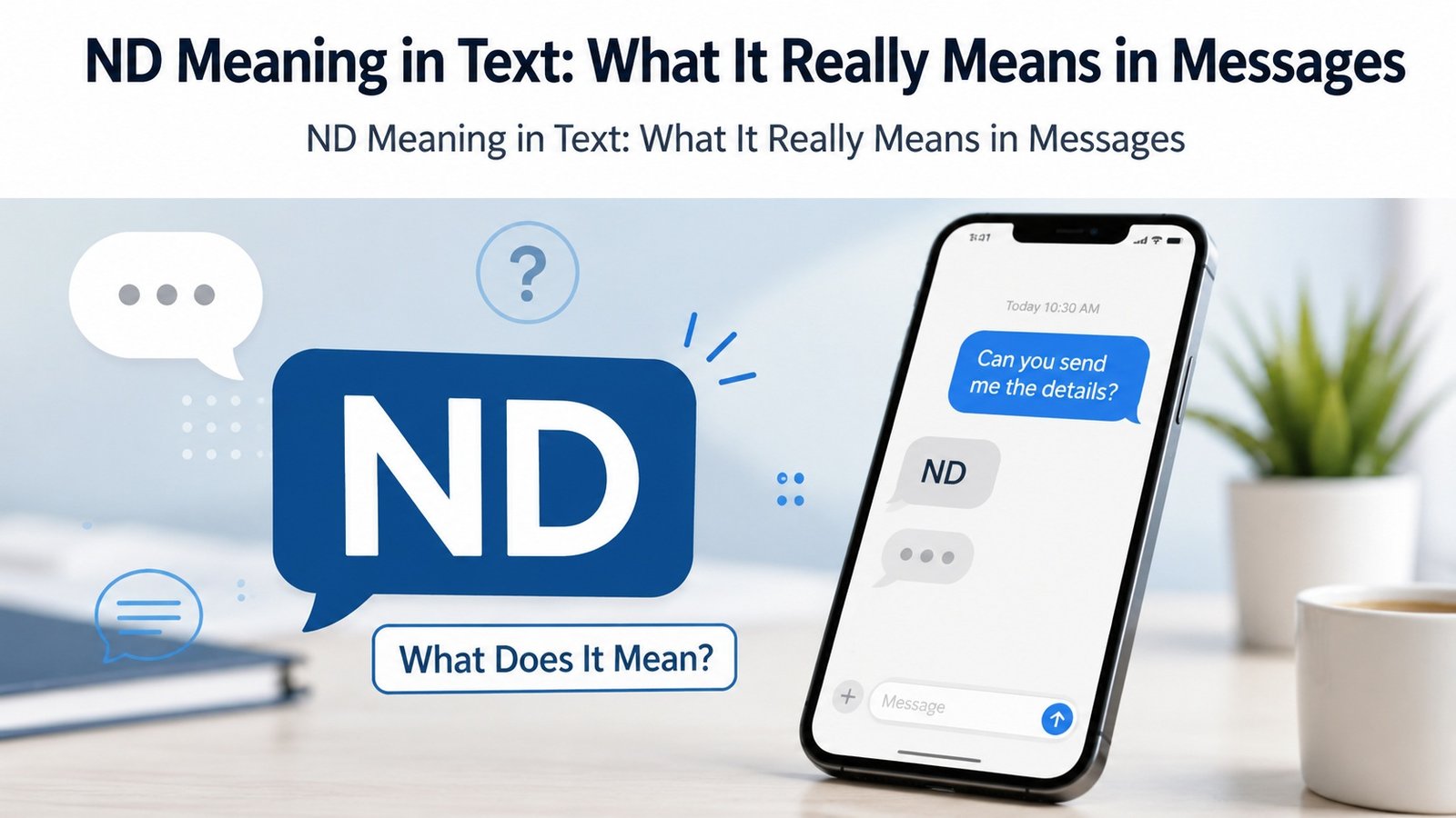 ND Meaning in Text: What It Really Means in Messages