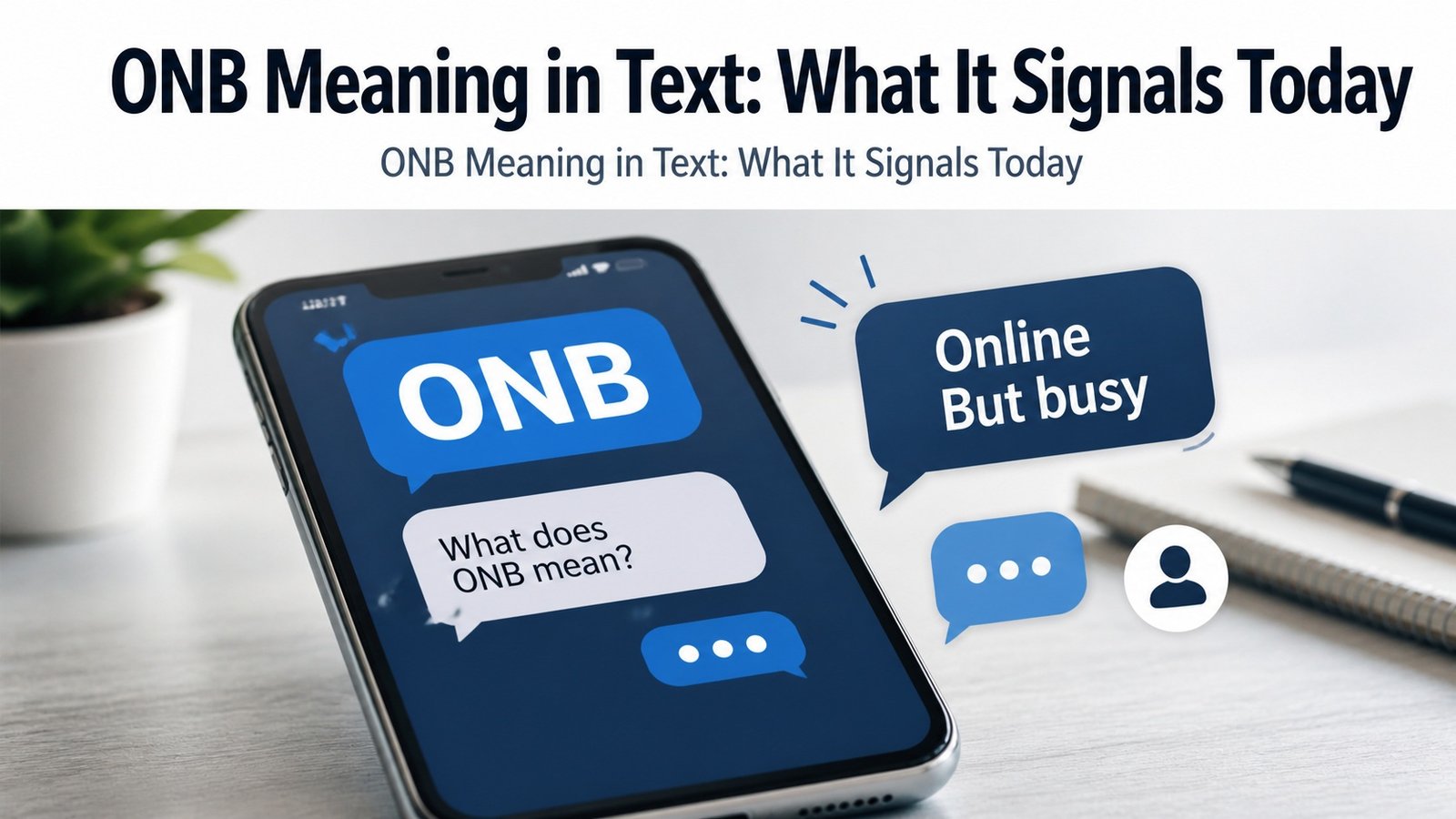 ONB Meaning in Text: What It Signals Today