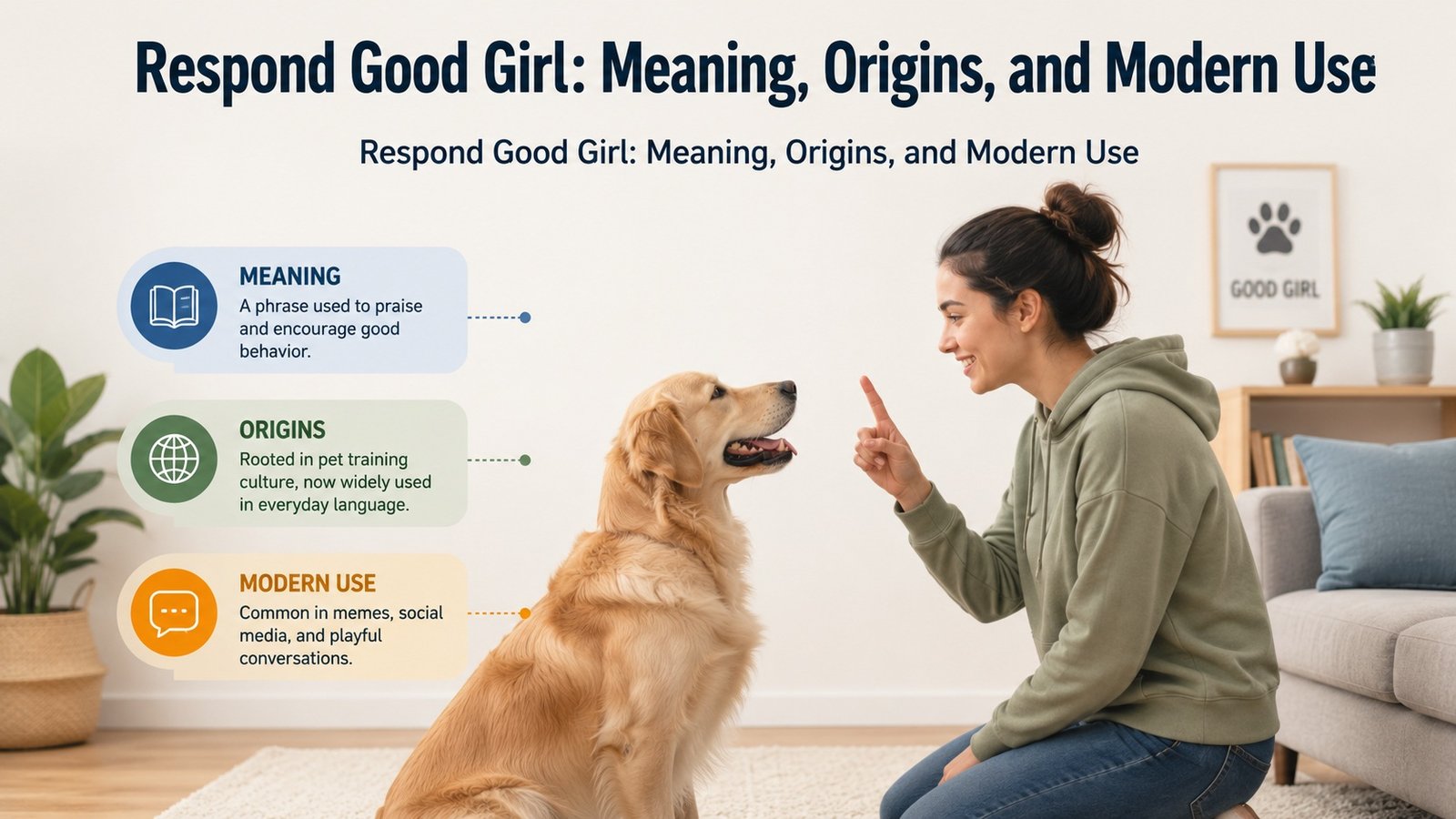 Respond Good Girl: Meaning, Origins, and Modern Use