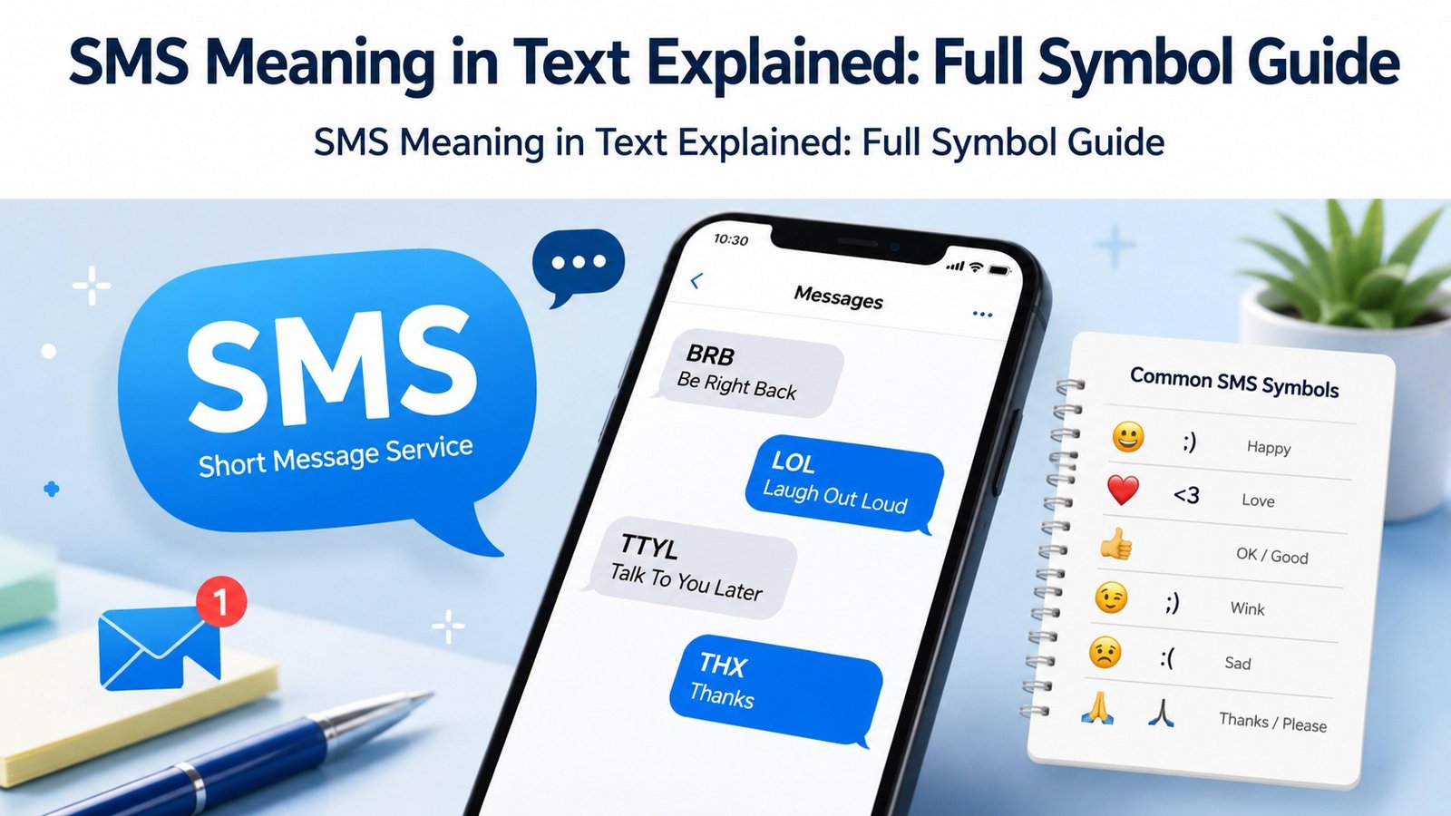 SMS Meaning in Text Explained: Full Symbol Guide
