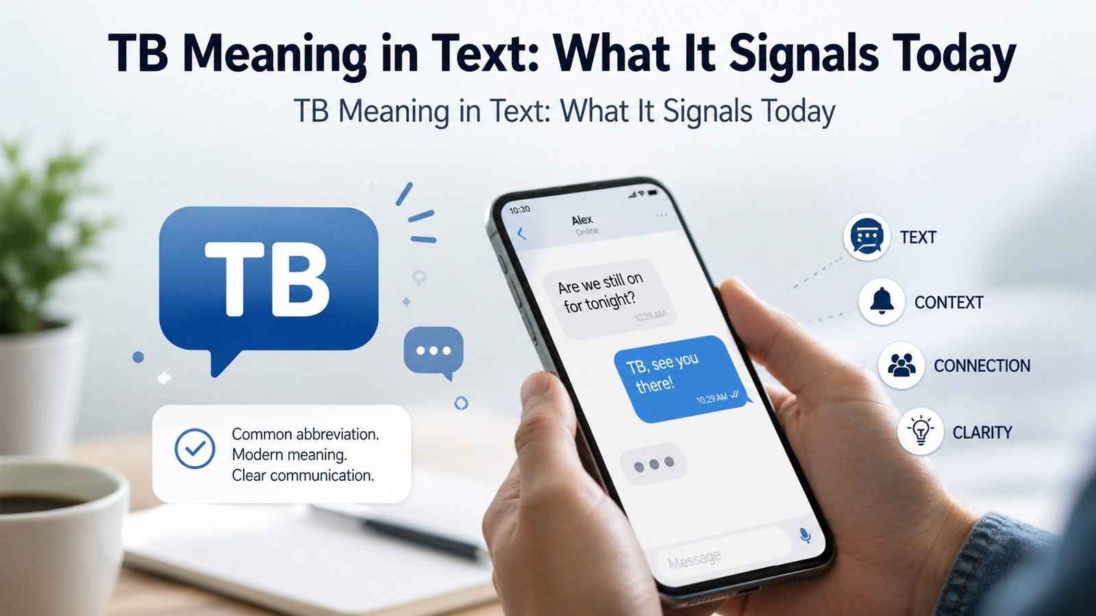 TB Meaning in Text: What It Signals Today