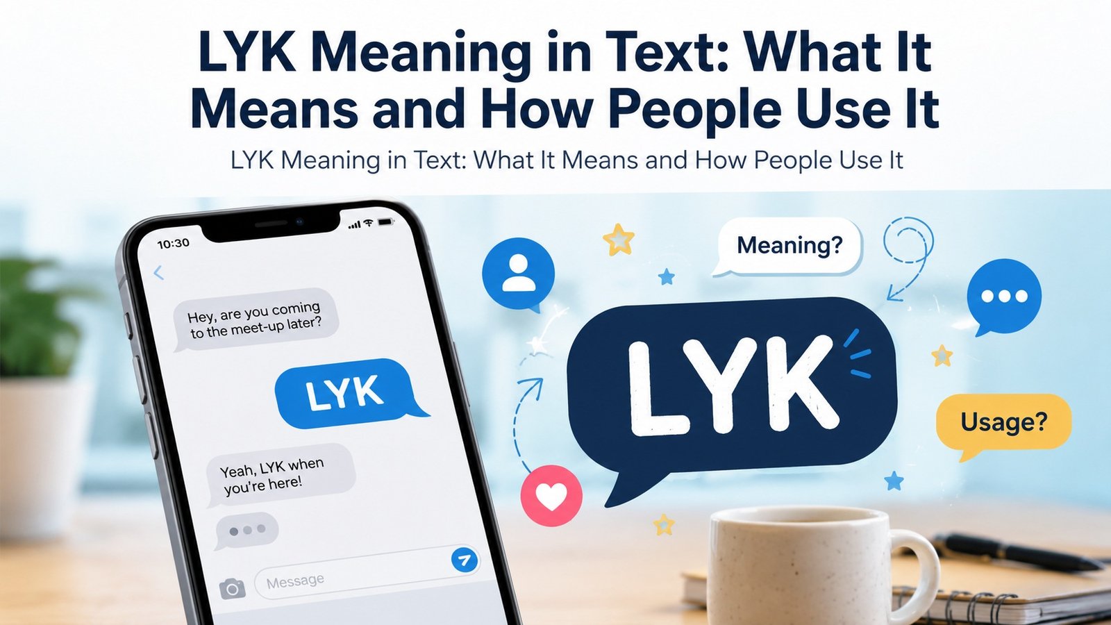 LYK Meaning in Text: What It Means and How People Use It